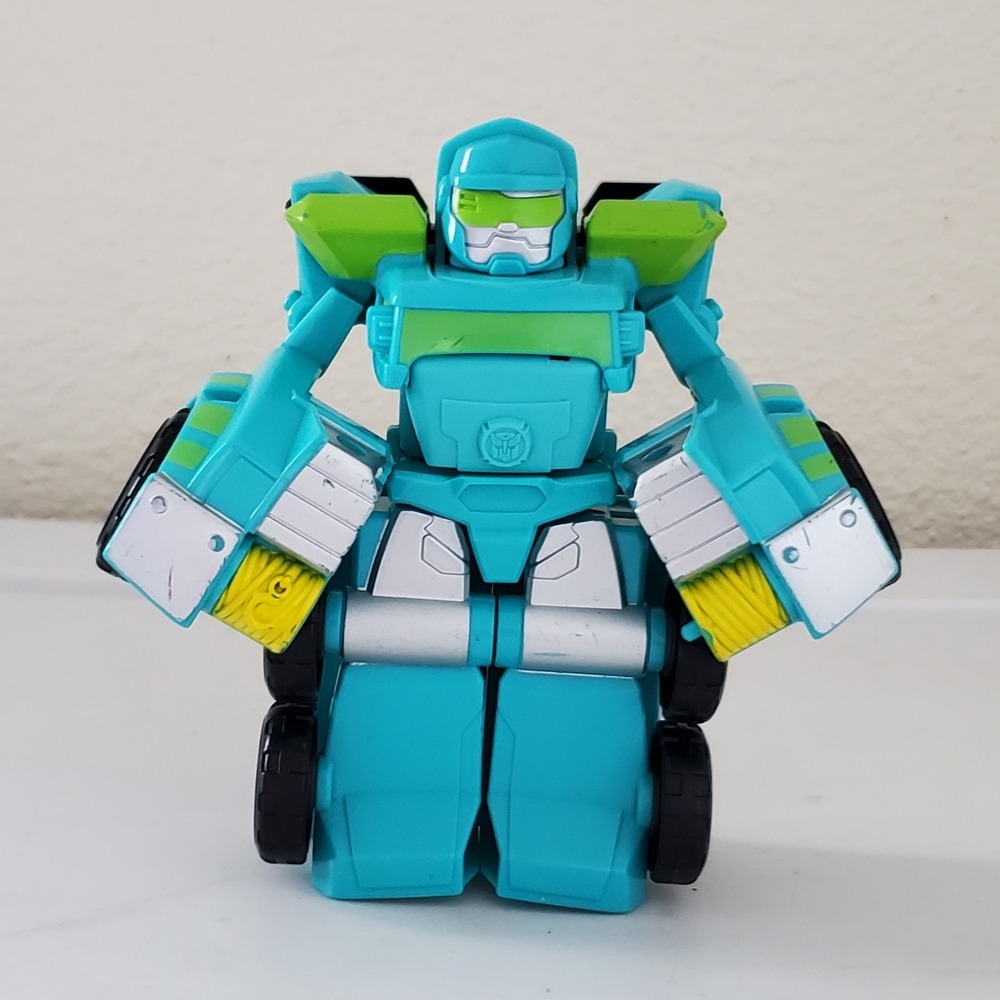 Transformers Rescue Bots Academy Medix the Doc-Bot Teal Ambulance Action Figure